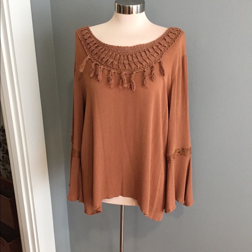 Tunic Top 2XL Indigo Soul